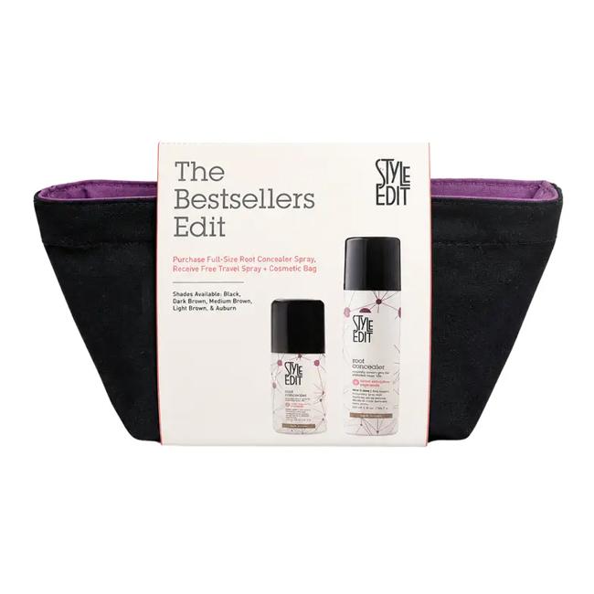The Bestsellers Edit Bag - Root Concealer - Medium Brown